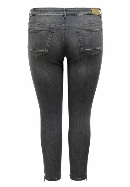 ONLY CARMAKOMA Jeans Skinny Fit - Medium Grey Denim
