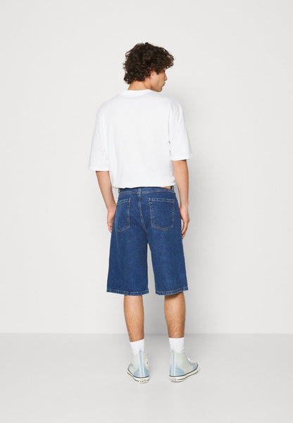 YOURTURN UNISEX - Jeans Shorts - Blue Denim