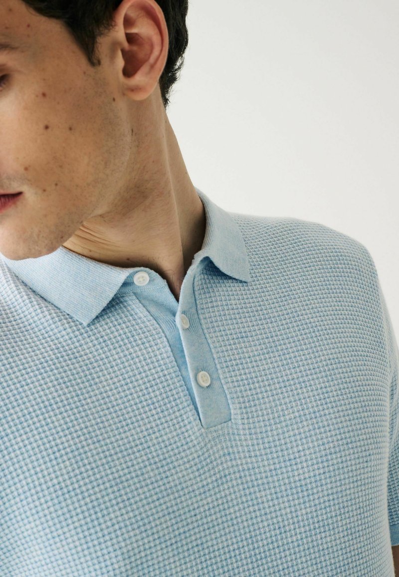 Next TEXTURED STANDARD - Poloshirt - Blue