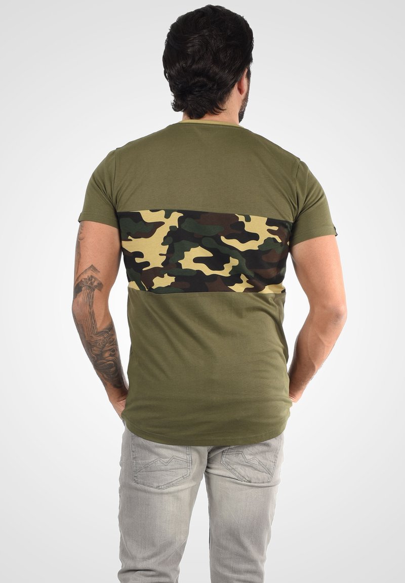 Solid SDCALLUX - T-Shirt Print - Dusty Olive