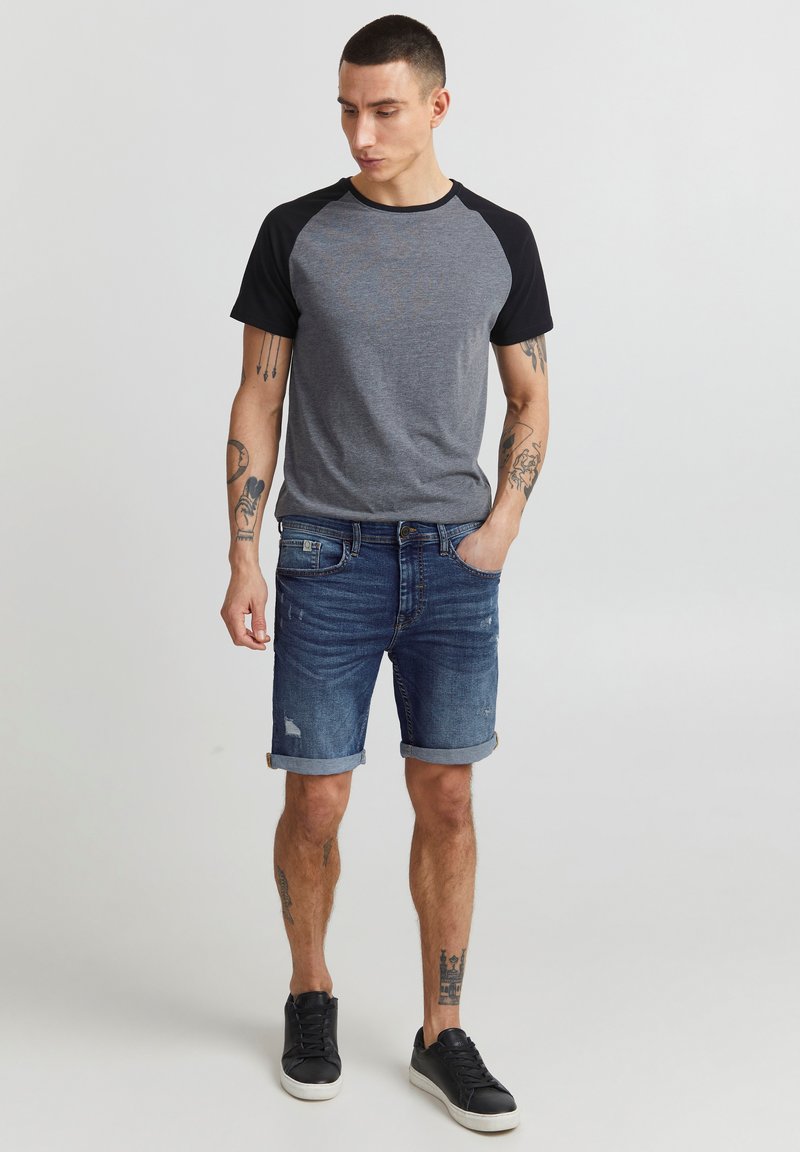  PRNARVIK - Jeans Shorts - Denim Middle Blue