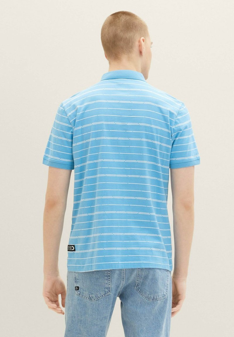TOM TAILOR Denim 2 PACK - Poloshirt - Blue Broken Yd Stripe