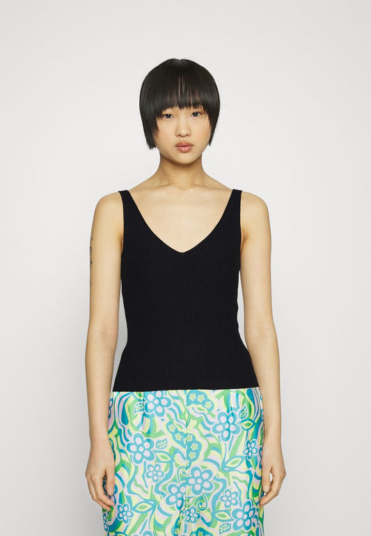Vero Moda Petite VMGLORY - Strickpullover - Black