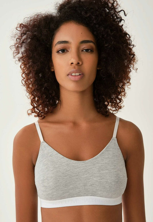  BRALETTES - Bustier - Grey Melange