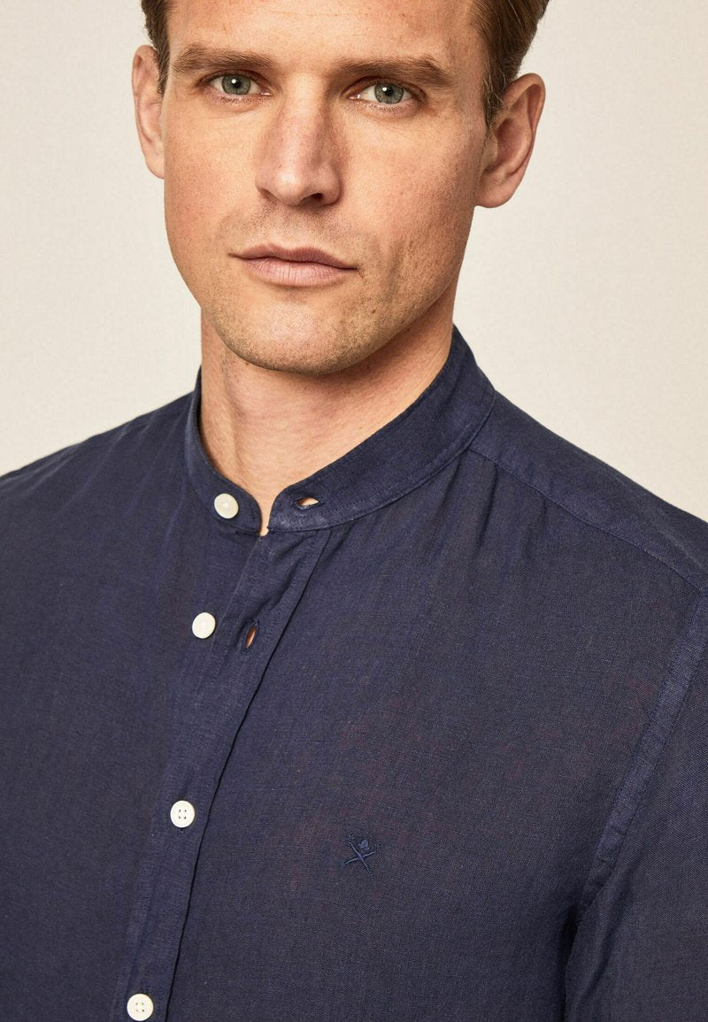 Hackett London GARMENT DYED P - Hemd - Navy