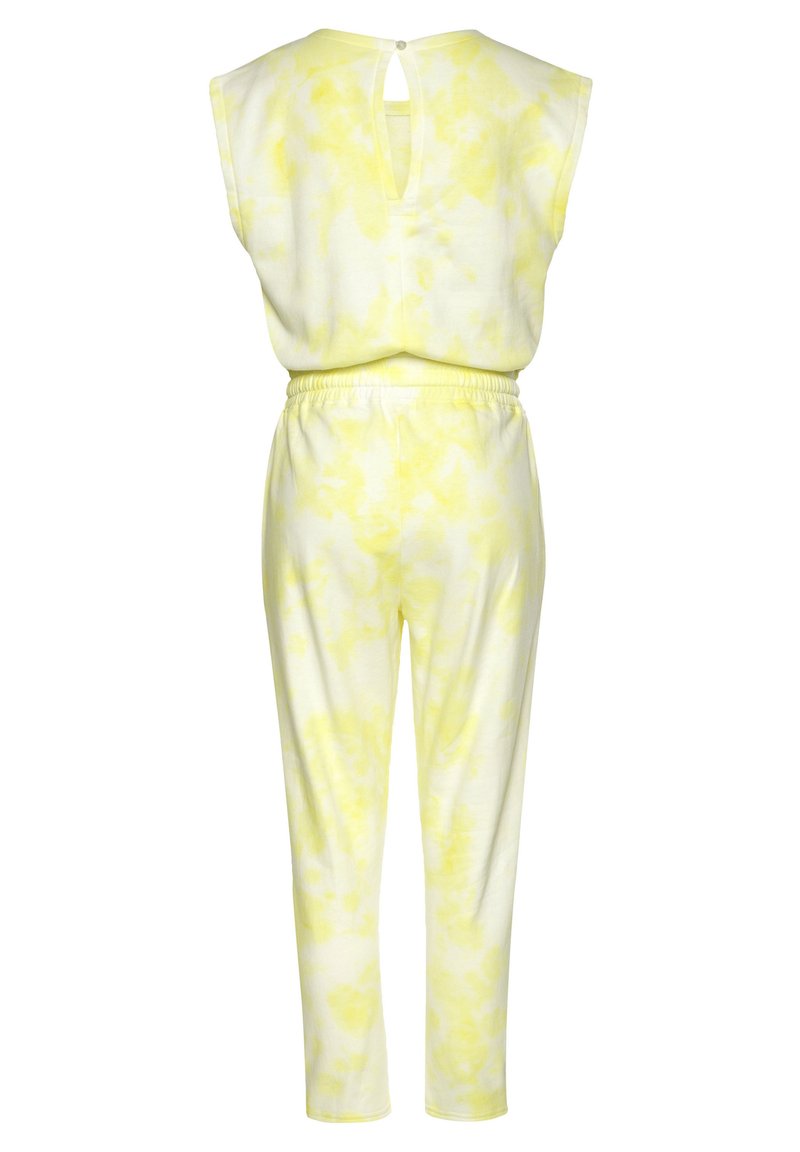 Bench Jumpsuit - Gelb-zitrus-weiß