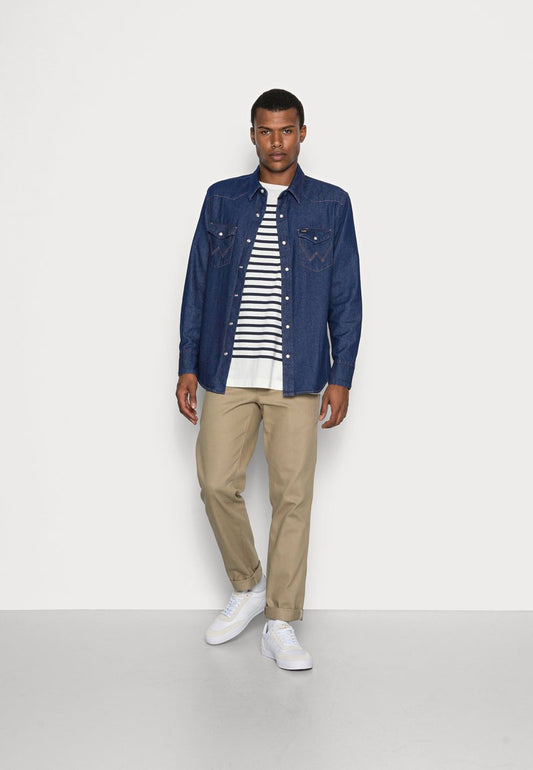 Wrangler Hemd - Dark Blue
