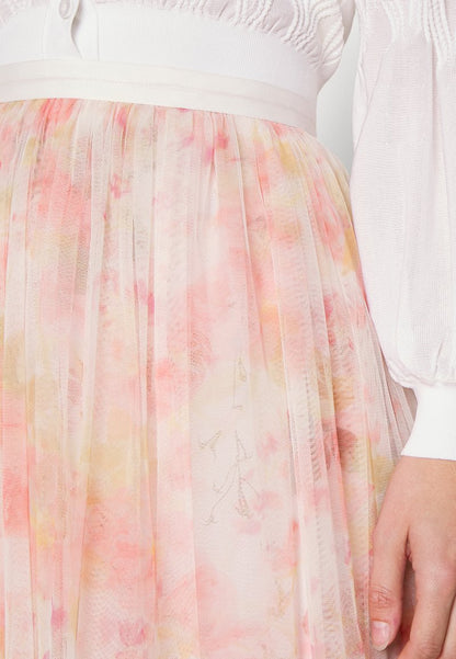 Needle & Thread EXCLUSIVE ROSE BLUEBELL MIDI SKIRT - A-Linien-Rock - Moonshine