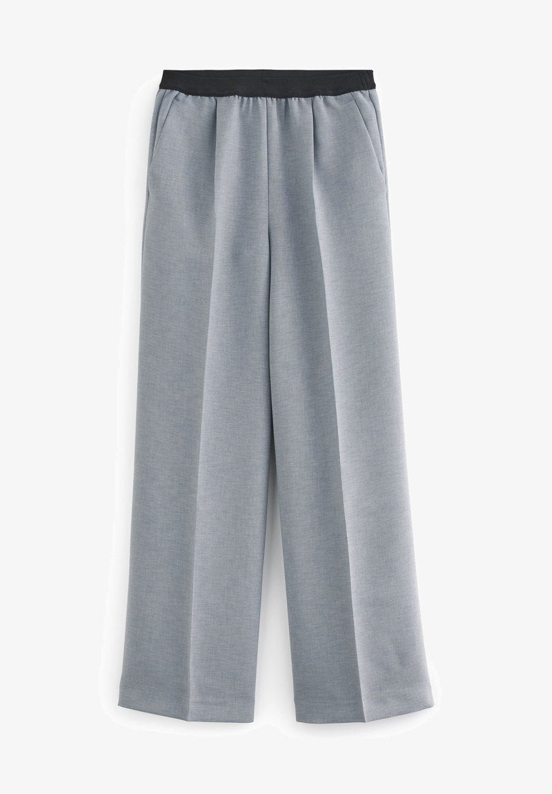 Next WAISTBAND DETAIL STANDARD - Stoffhose - Grey
