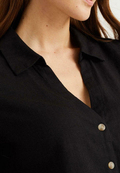 WE FASHION VAN MIX - Hemdbluse - Black