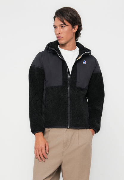 K-Way SAMSON UNISEX - Fleece Jacket - Black Pure