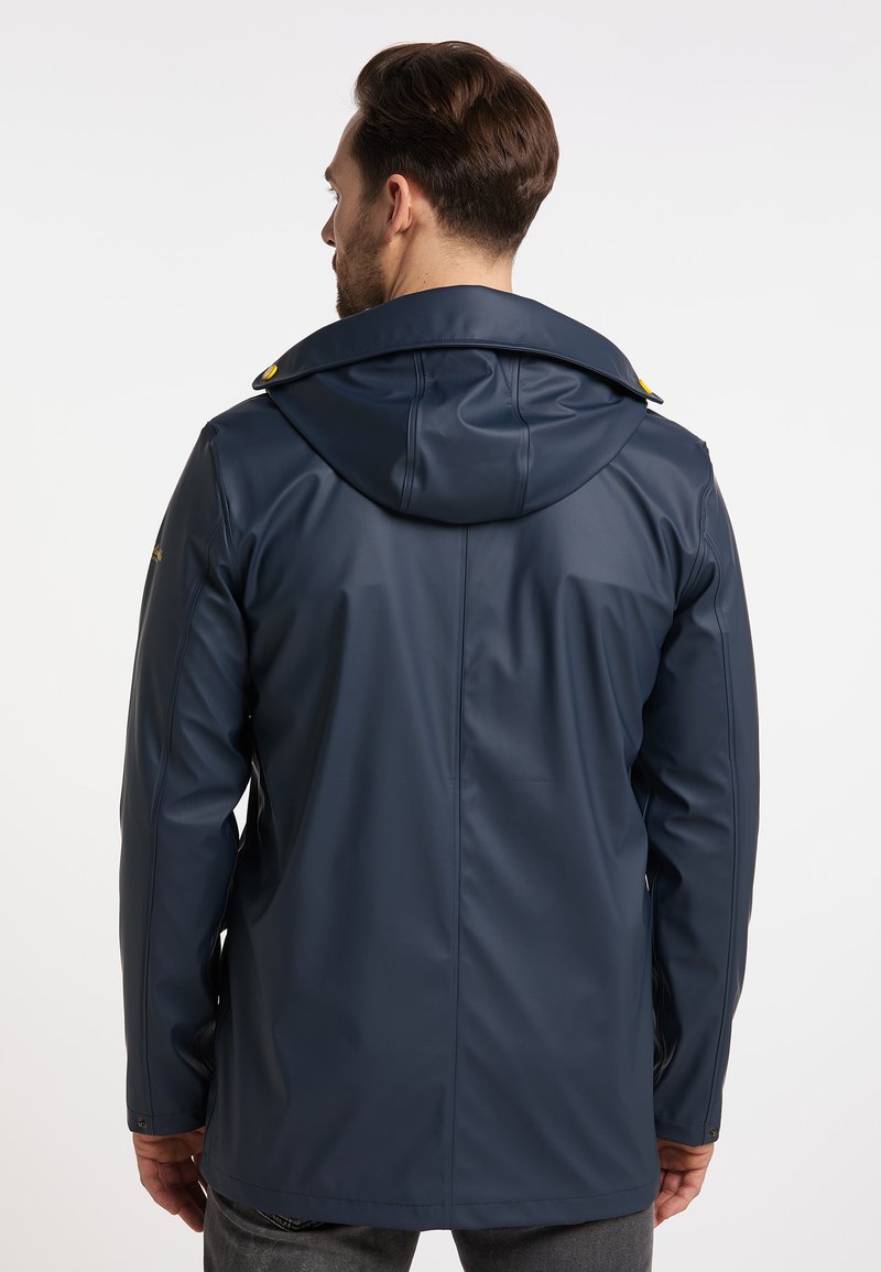 Schmuddelwedda INCUS - Parka - Marine Hellgrau Melange