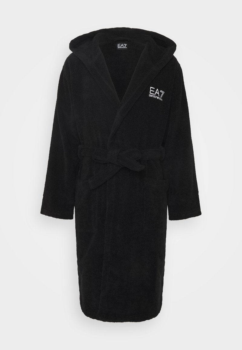 Emporio Armani SEA WORLD CORE BATHROBE - Bademantel - Nero