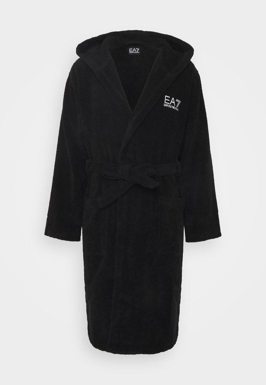 Emporio Armani SEA WORLD CORE BATHROBE - Bademantel - Nero