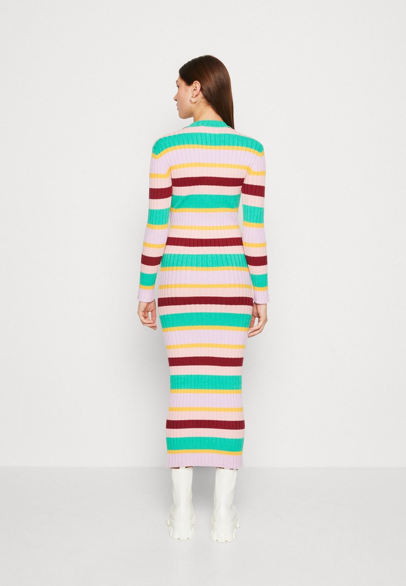  YASPEREGRINE DRESS - Strickkleid - Jelly Bean/multicolor