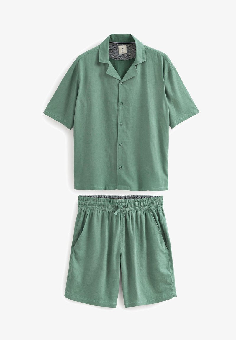 Next LIGHTWEIGHT SET - Nachtwäsche Set - Green