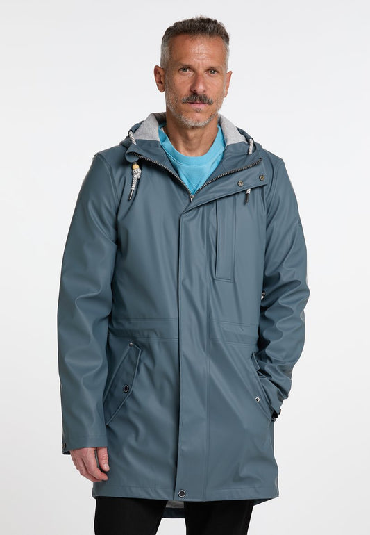 Schmuddelwedda REGEN BRIDGEPORT - Parka - Blaugrau