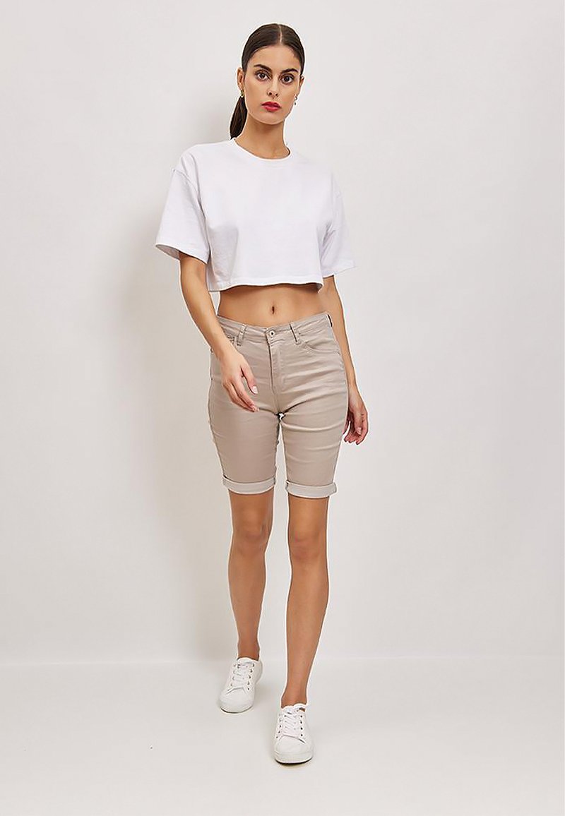 PUSH UP BIG - Jeans Shorts - Dunkelblau
