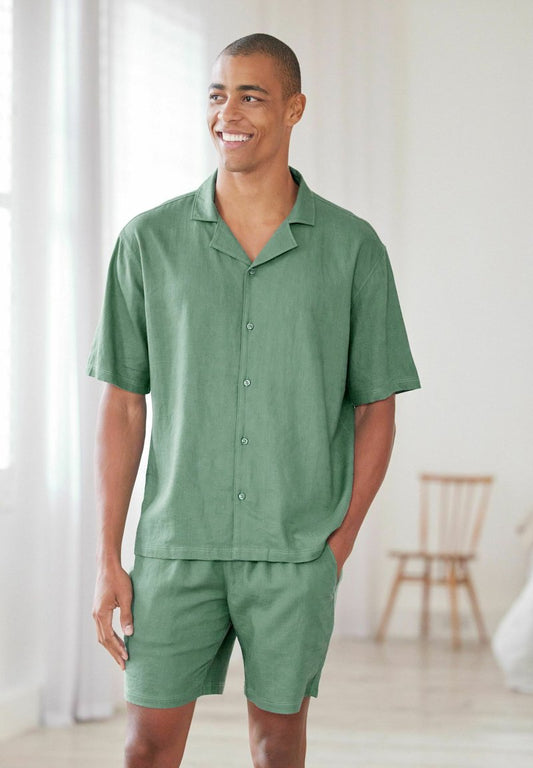 Next LIGHTWEIGHT SET - Nachtwäsche Set - Green
