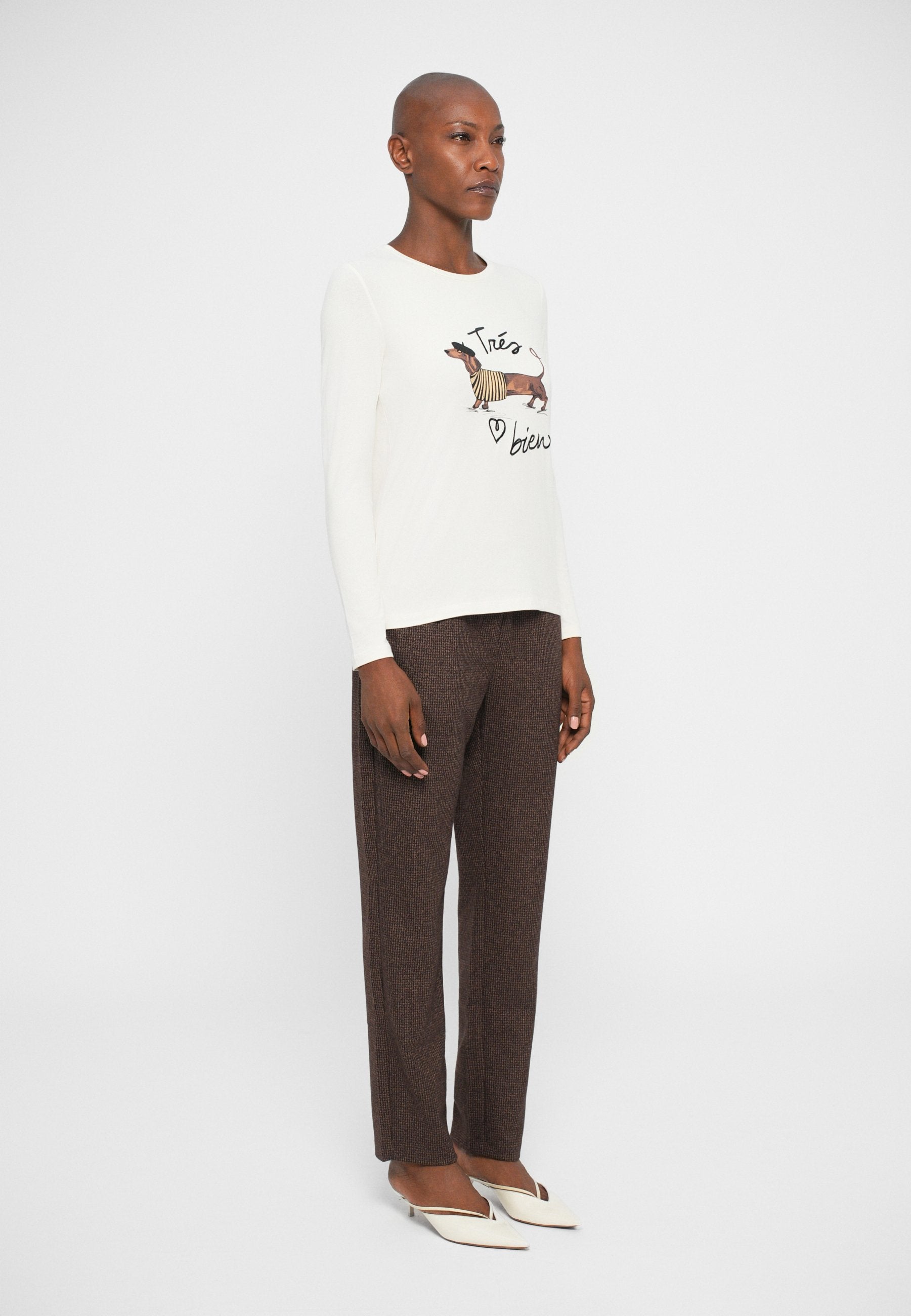  RENOIR - Long Sleeved Top - Ecru