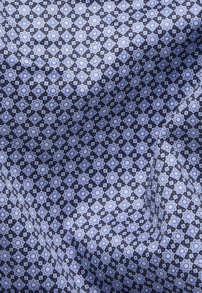 Eterna BEDRUCKTES SOFT TAILORING COMFORT FIT - Hemd - Dunkelblau