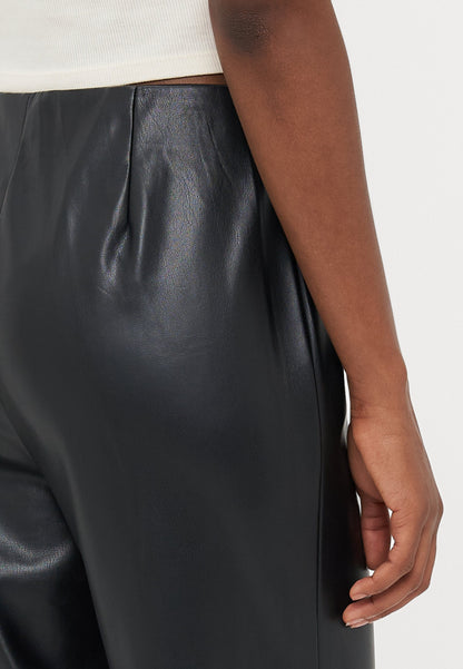 ONLY Petite ONLSMOOTH KICK FLARE - Trousers - Black