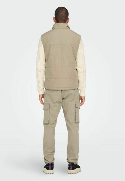 Only & Sons ONSMELVIN LIFE LIGHT - Weste - Chinchilla