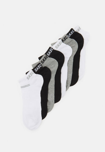  BASIC SNEAKER VENTILATION 8 PACK - Socken - Dark Grey Mix