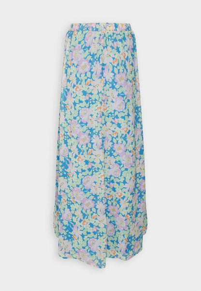 Vila VIASTRID SKIRT - Maxirock - Azure Blue