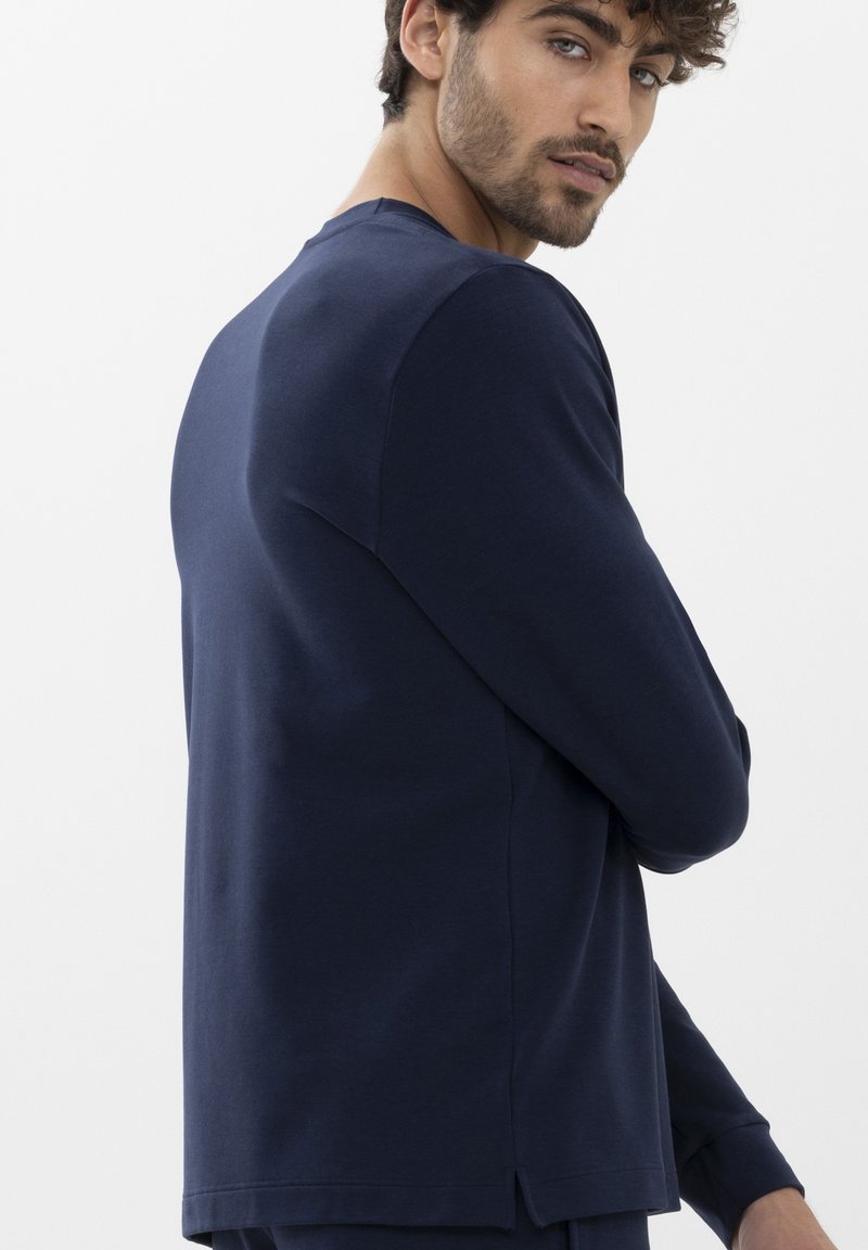 MEY LONGSLEEVE - Nachtwäsche Shirt - Yacht Blue