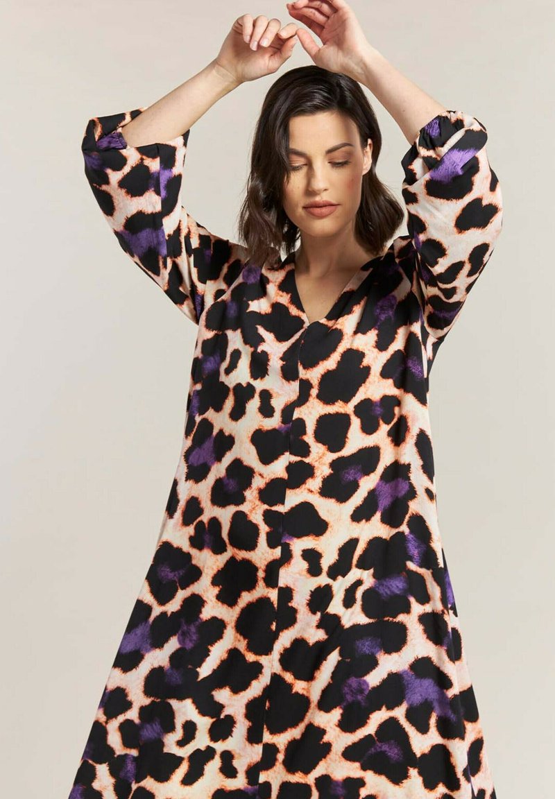  Jerseykleid - Mehrfarbig