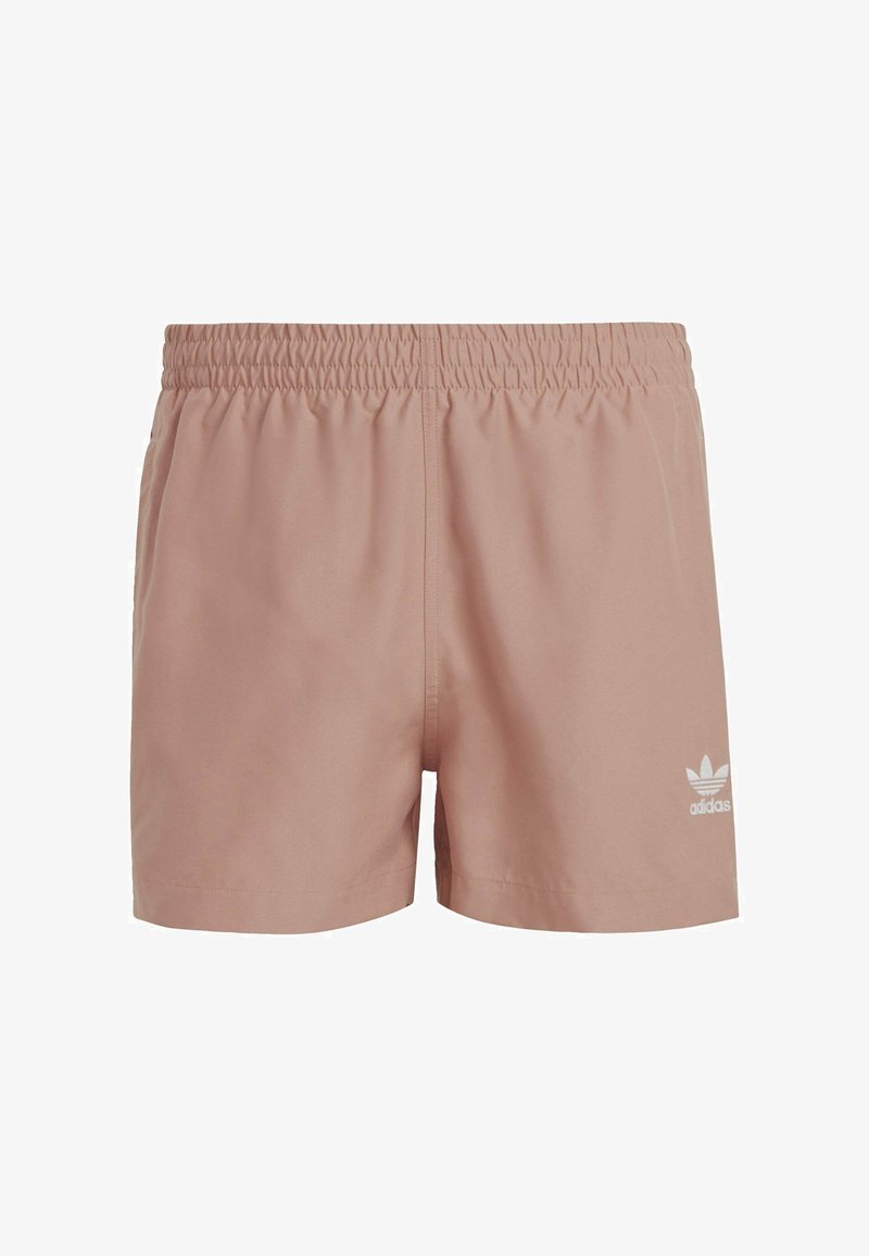Adidas Originals 3-STRIPES SHORT LENGTH - Badeshorts - Clay Strata White