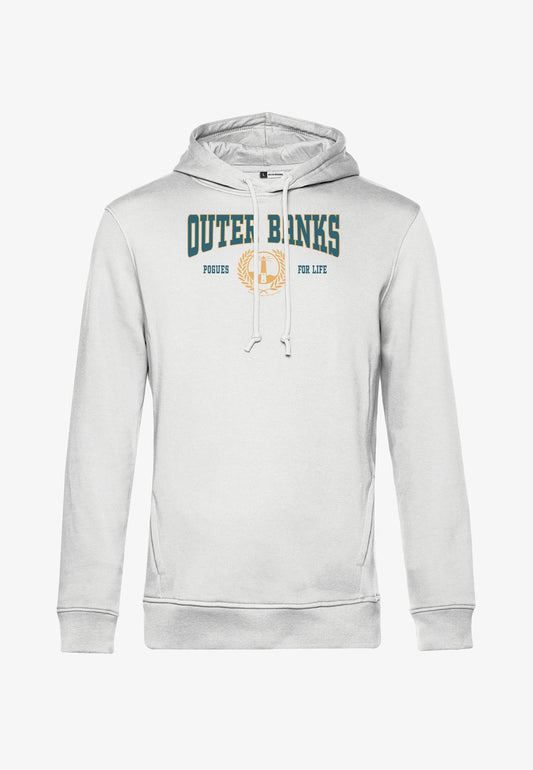 Henry Tiger OUTER BANKS COLLEGIATE - Kapuzenpullover - White