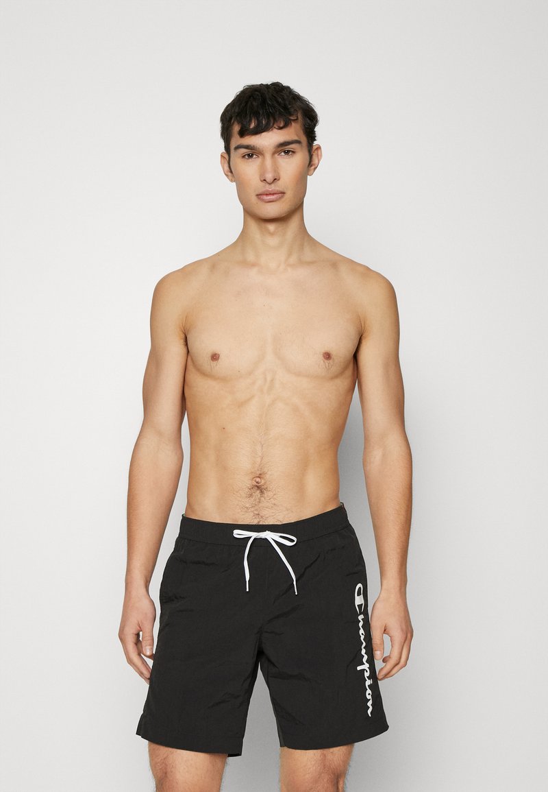 Champion BEACHSHORT BERMUDA - Badeshorts - Black