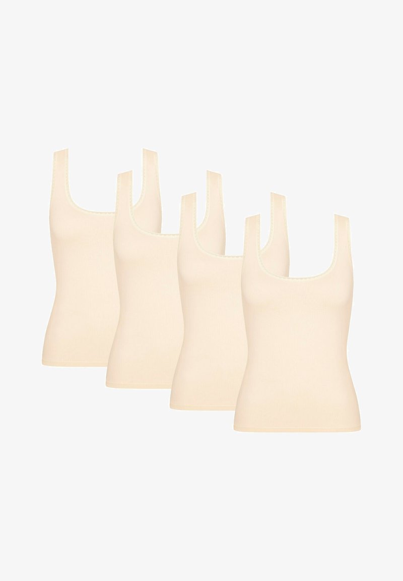 Sloggi 4ER PACK GO - Unterhemd/-shirt - Fresh Powder