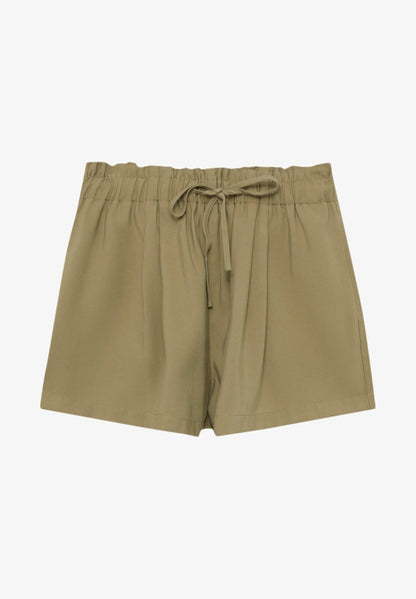 PULL & BEAR BASIC BERMUDA - Shorts - Khaki