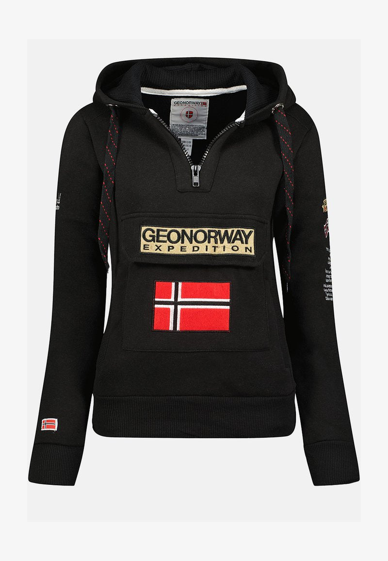  GYMCLASS - Kapuzenpullover - Schwarz
