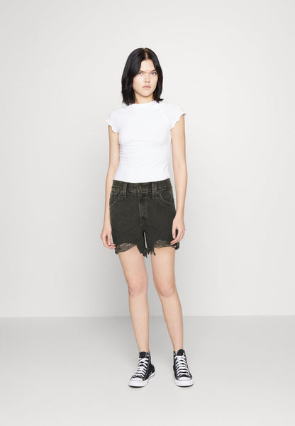  HIGH WAISTED MOM - Jeans Shorts - Bad Decision