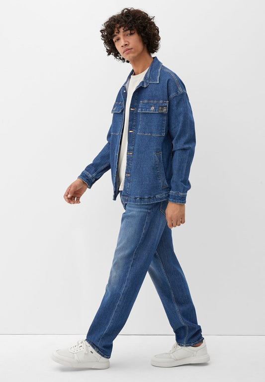 QS By S.Oliver Jeansjacke - Navy