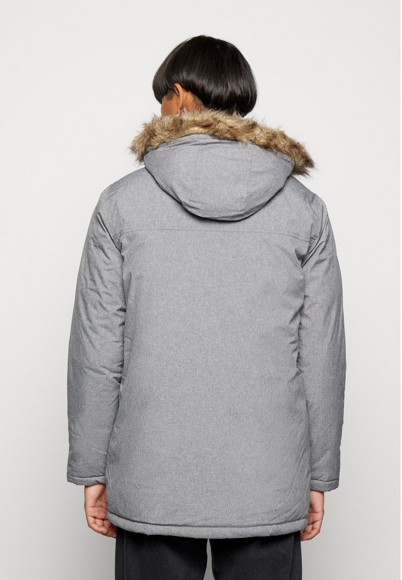 Jack & Jones JJECRAFT - Wintermantel - Grey