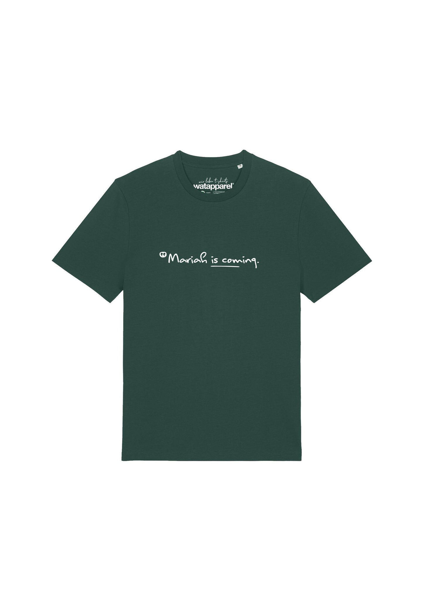  MARIAH IS COMING - Print T-shirt - Red Brown