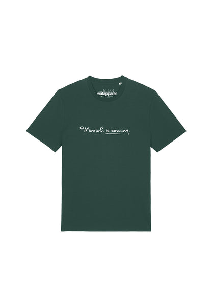  MARIAH IS COMING - Print T-shirt - Red Brown