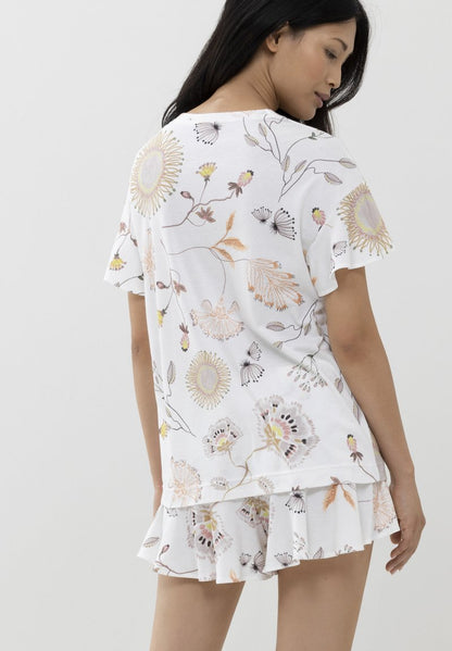 MEY Nachtwäsche Shirt - Weiss