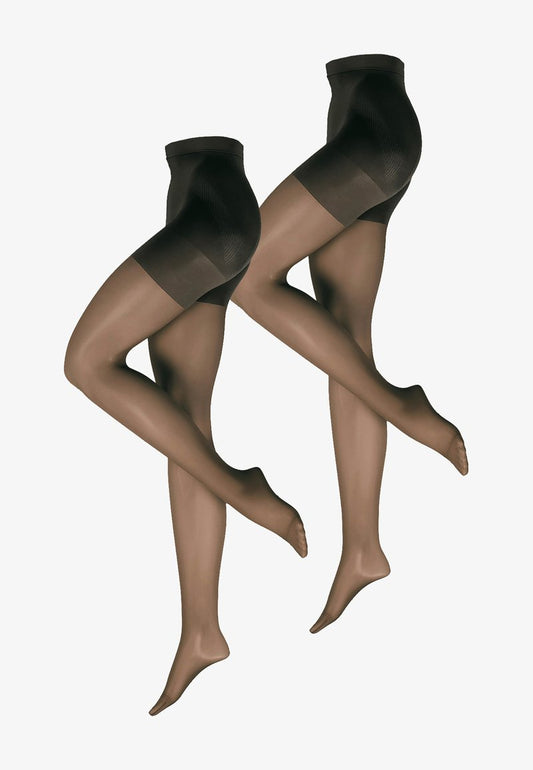  2-Pack - Strumpfhose - Schwarz