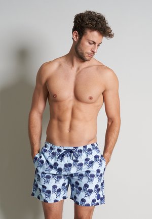  Badeshorts - Grün Dunkel Allover