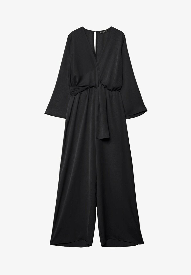 Stradivarius TEXTURED - Jumpsuit - Black