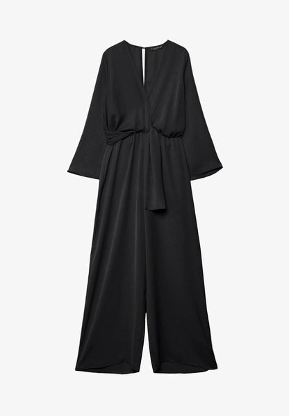 Stradivarius TEXTURED - Jumpsuit - Black