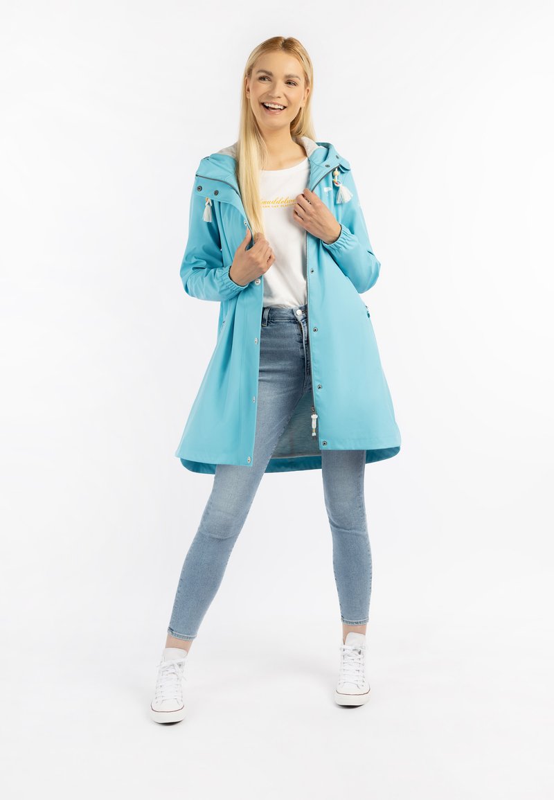Schmuddelwedda BRIDGEPORT - Regenjacke / Wasserabweisende Jacke - Dunkelaqua