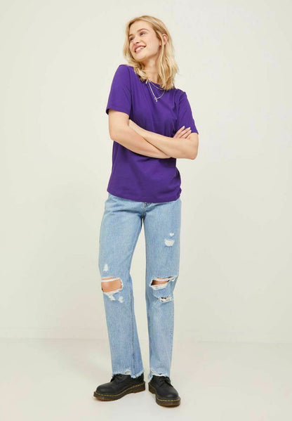 JJXX JXSEOUL MW RR - Jeans Straight Leg - Medium Blue Denim