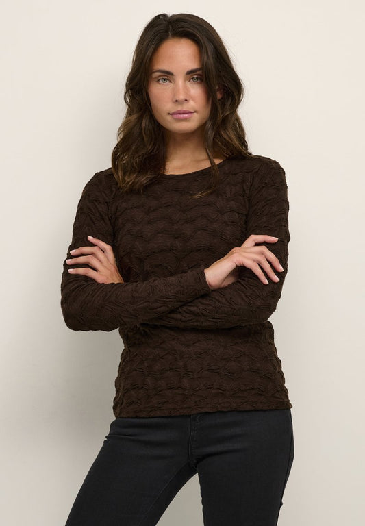 Kaffe BPEDWINA - Langarmshirt - Java